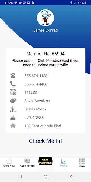QC Cloud Members app Screenshot 3