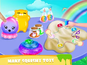 Rainbow Slime Maker Chef Screenshot 2