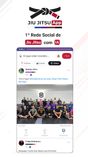 Jiu Jitsu App Screenshot 0