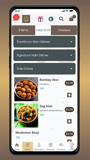 Chandini Restaurant Screenshot 2