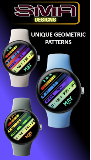 Cross Lines SAM-11 Watch Face Screenshot 0