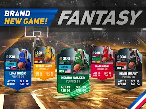 Basketball Fantasy Manager 2k20 🏀 NBA Live Game Screenshot 1