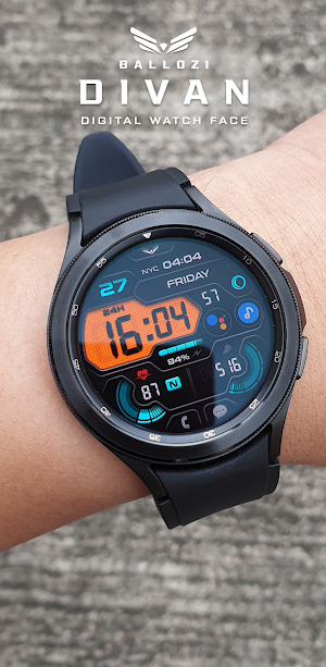 Ballozi Divan Watch Face Screenshot 1