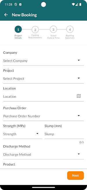 Ecomax-RMC Booking App Screenshot 3