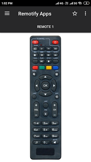 Manthan Digital Remote Control Screenshot 0