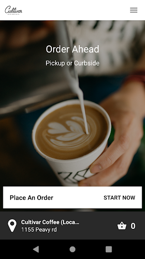 Cultivar Coffee Screenshot 1