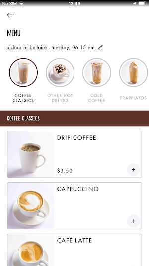 Coffee Fellows Screenshot 2