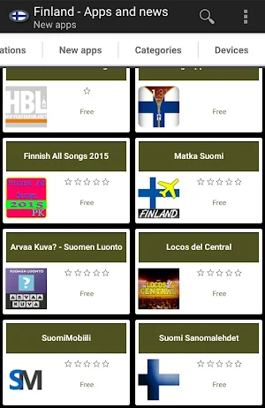 Finnish apps and games Screenshot 1