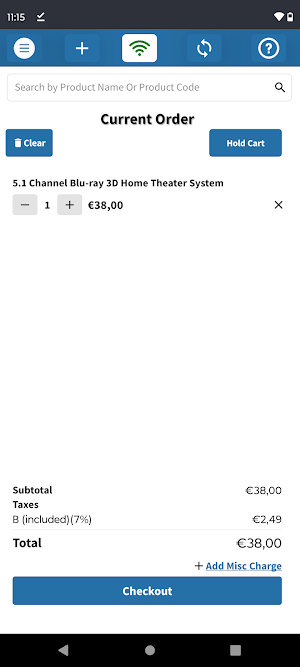 CS-Cart Pos App Screenshot 0