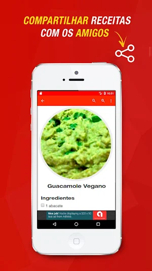 Receitas de Guacamole Screenshot 0