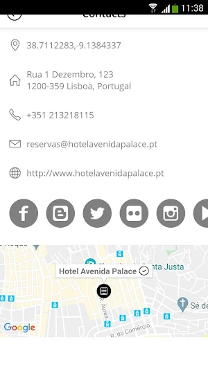 Hotel Avenida Palace Screenshot 1