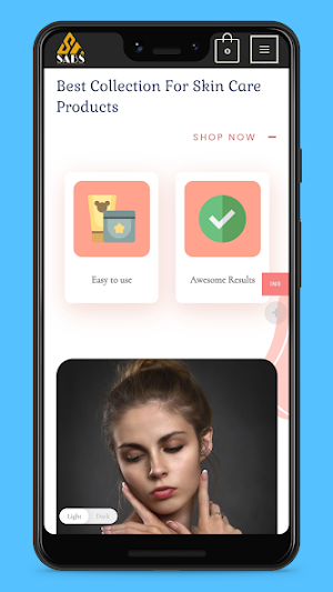 Sabs Online Store Screenshot 1