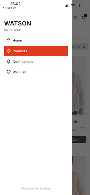 WATSON Men’s Wear Screenshot 1