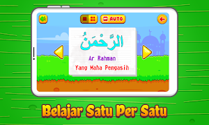 Belajar Asmaul Husna + Suara Offline Screenshot 1