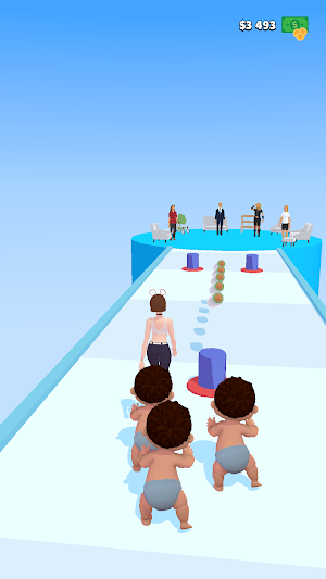 Hot Babysitter Run 3D Screenshot 2