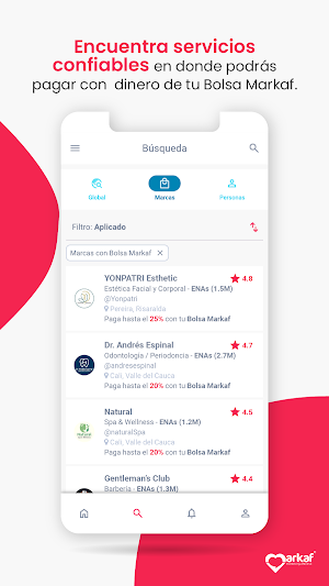 Markaf - Marketing voz a voz Screenshot 2