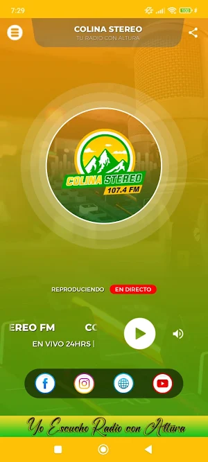 Colina Stereo FM Screenshot 1