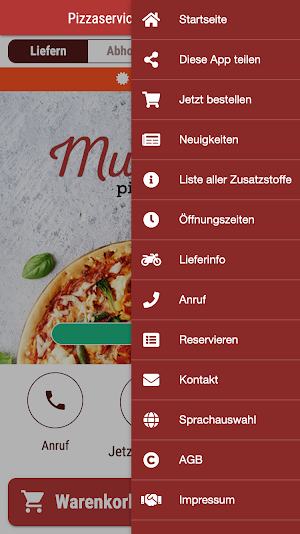 Pizzaservice Mumbay Lebien Screenshot 2