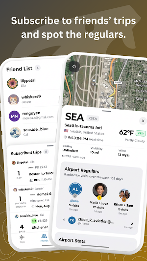 Goafie - Flight & Stay Tracker Screenshot 1