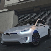 Car Stunts Tesla X Simulator