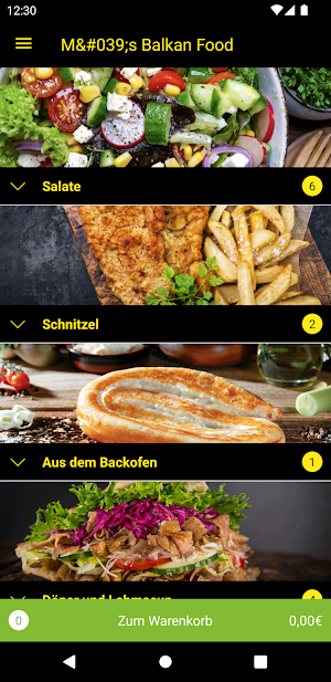 M's Balkan Food Screenshot 1