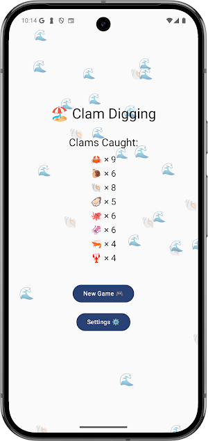 Clam Digging Screenshot 0