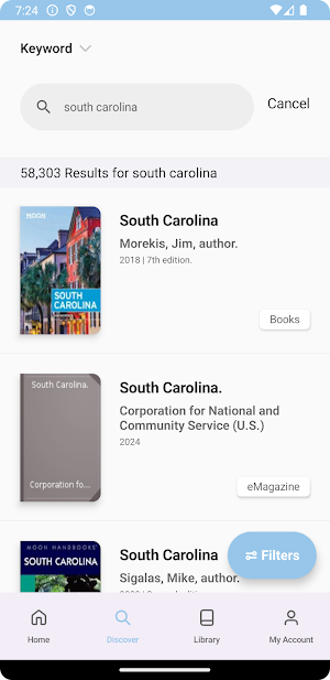 SCLENDS Library Screenshot 2