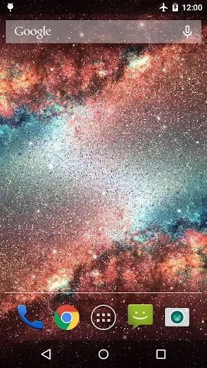 Galaxy Dust Live Wallpaper Screenshot 0