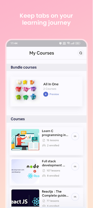 EzyCourse Screenshot 2