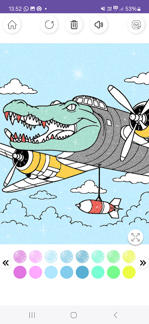 Bombardino Tralalero Coloring Screenshot 0
