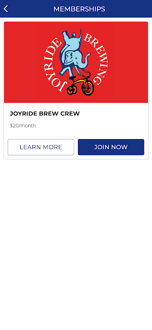 Joyride Brewing Company Screenshot 1