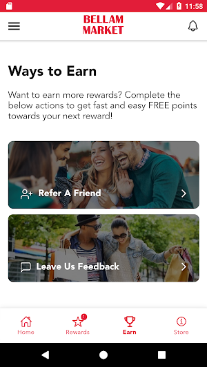 Bellam Market Rewards Screenshot 1