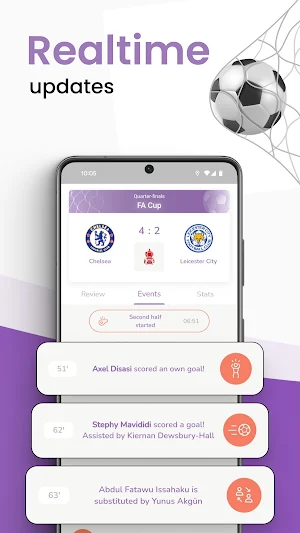 FanClub: Soccer scores & Chats Screenshot 3
