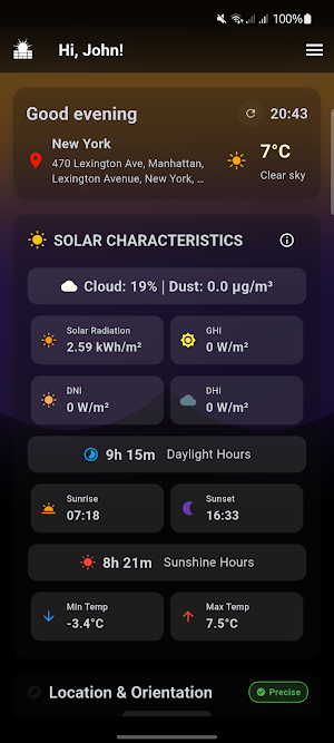Solar Partner Screenshot 1