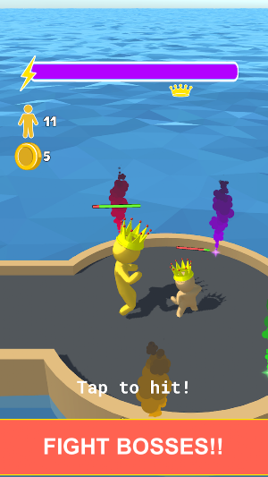 Stickman Rush:Color Clash Game 3d Screenshot 3