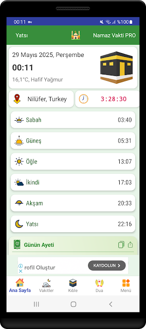 Azan Time - Quran Qiblah Pray Screenshot 2