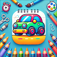 Magic Car Coloring