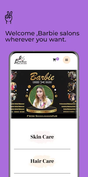 Barbie salons Screenshot 0
