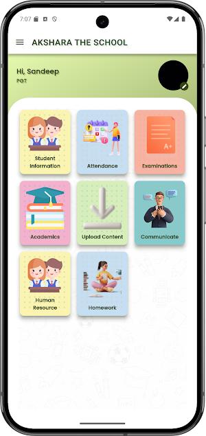Akshara School Connect Screenshot 2
