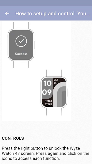 Wyze Watch 47 Guide Screenshot 2
