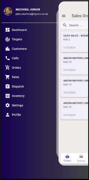 Leysco100 sales Screenshot 3