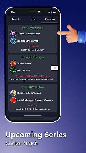 Live Cricket TV HD Screenshot 3