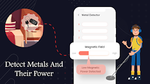 Metal detector-Find Gold emf Screenshot 1