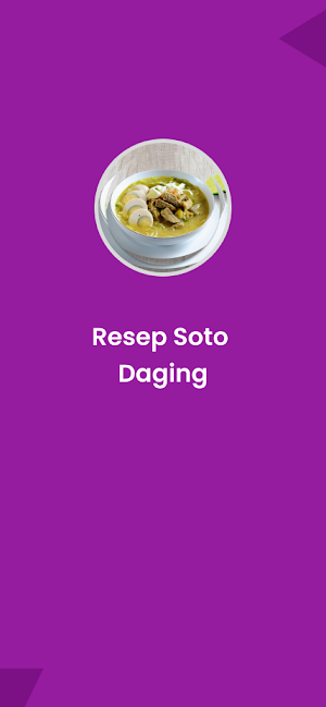 Resep Soto Daging Screenshot 0
