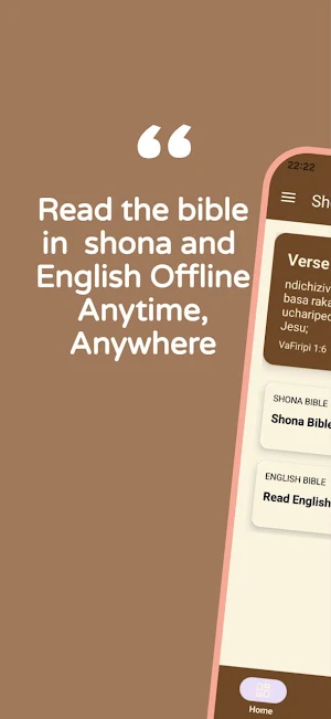 English Shona Offline Bible Screenshot 0