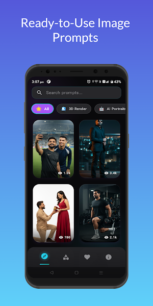 PromptBox - AI Image Prompts Screenshot 1