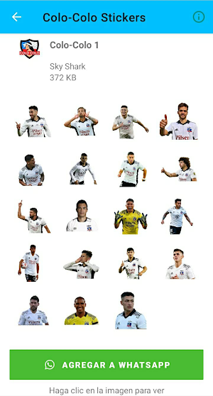 Colo-Colo Stickers Screenshot 0