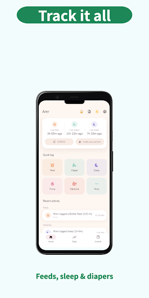 BabySync: Newborn Baby Tracker Screenshot 0