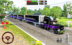 Euro Truck Cargo Delivery Game Screenshot 2