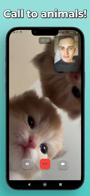 Cute Animal Call — Fake Video Screenshot 1